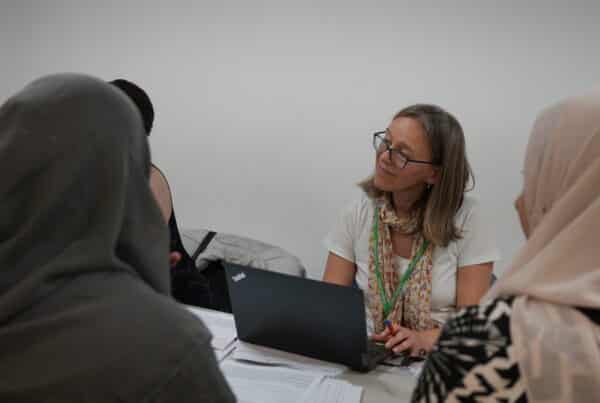 Learners on an Adult Community Learning Course